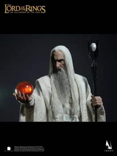 The Lord of the Rings The Fellowship of the Ring - Saruman 1/6 Collectible Figure By Inart - immagine 16