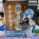 Neon Genesis Evangelion S.H.Figuarts Action Figure Rei Ayanami 14 cm by Bandai