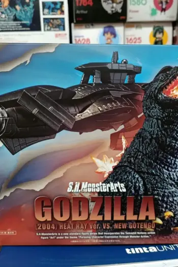 Godzilla: Final Wars S.H.MonsterArts Action Figure Godzilla Heat Ray Ver. vs. New Gotengo 16 cm by Bandai