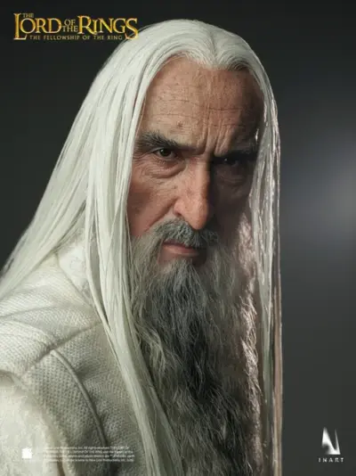 The Lord of the Rings The Fellowship of the Ring - Saruman 1/6 Collectible Figure By Inart - immagine 3