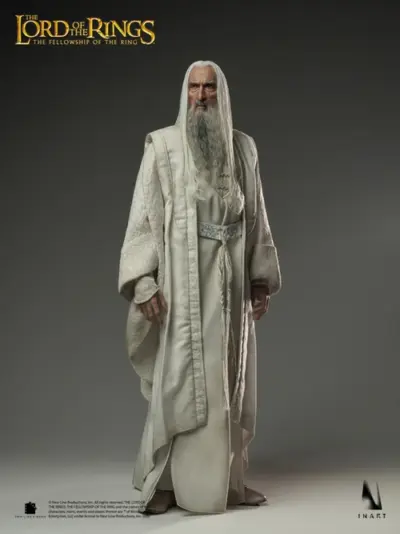 The Lord of the Rings The Fellowship of the Ring - Saruman 1/6 Collectible Figure By Inart - immagine 6
