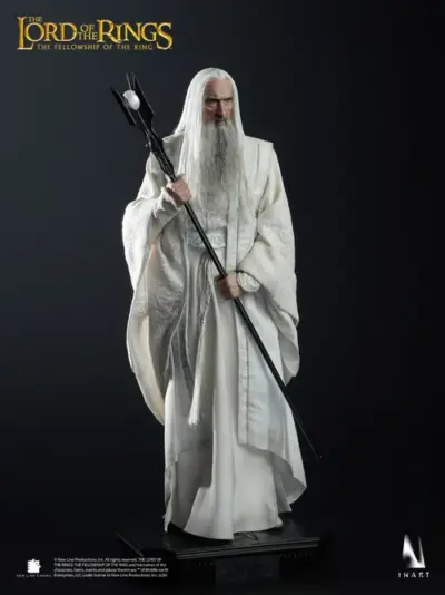 The Lord of the Rings The Fellowship of the Ring - Saruman 1/6 Collectible Figure By Inart - immagine 10