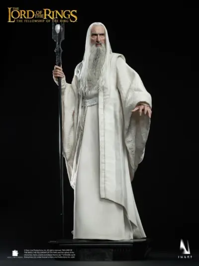 The Lord of the Rings The Fellowship of the Ring - Saruman 1/6 Collectible Figure By Inart - immagine 11