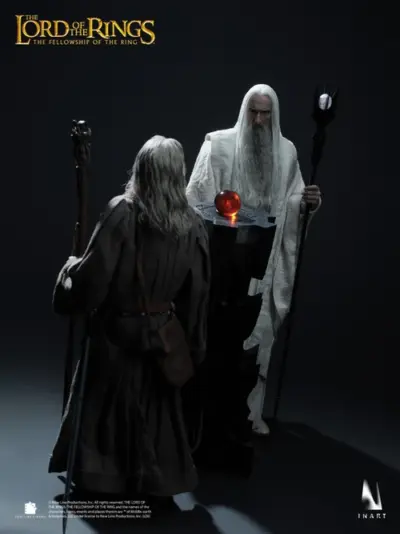 The Lord of the Rings The Fellowship of the Ring - Saruman 1/6 Collectible Figure By Inart - immagine 12