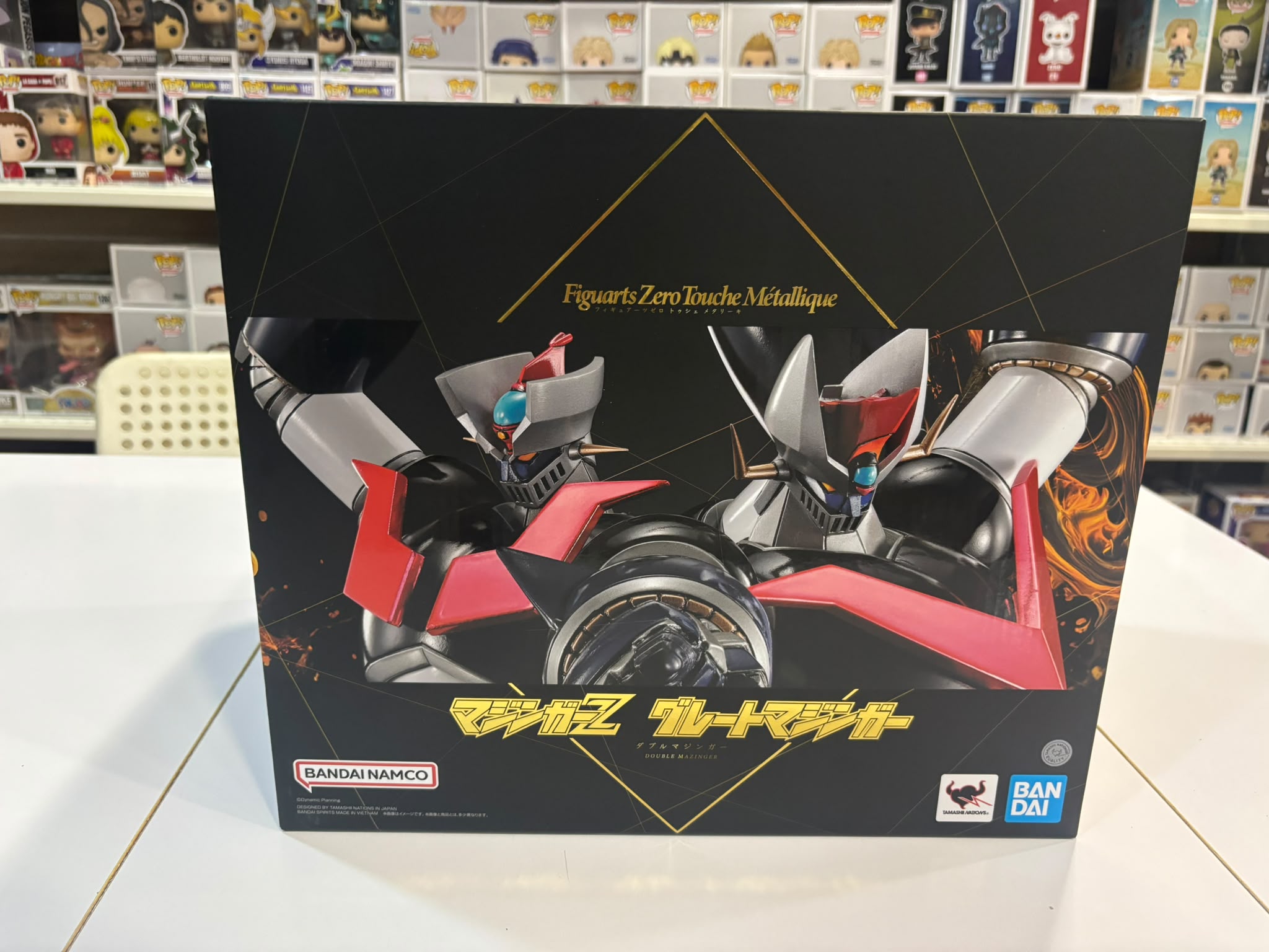 WhatsApp Image 2026-09-24 at 18.31.17 Mazinger Figuarts ZERO Metallic Touch PVC Statue Double Mazinger 21 cm by Bandai - immagine 1