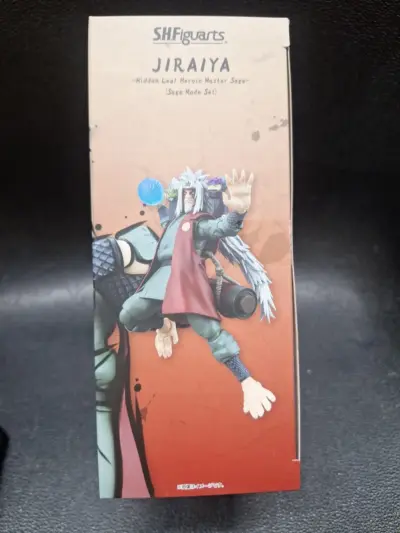 Naruto S.H.Figuarts Action Figure Jiraiya Hidden Leaf Heroic Master Sage (Sage Mode Set) 17 cm by Bandai - immagine 4