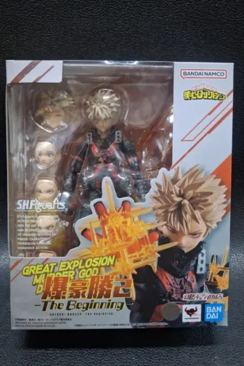 My Hero Academia S.H. Figuarts Action Figure Katsuki Bakugo (The Beginning) 15 cm by Bandai