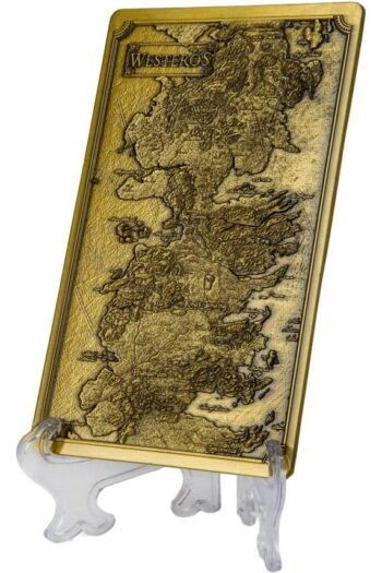 Game of Thrones Ingot Map of Westeros