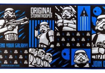 Original Stormtrooper Desk Mat Join Our Ranks