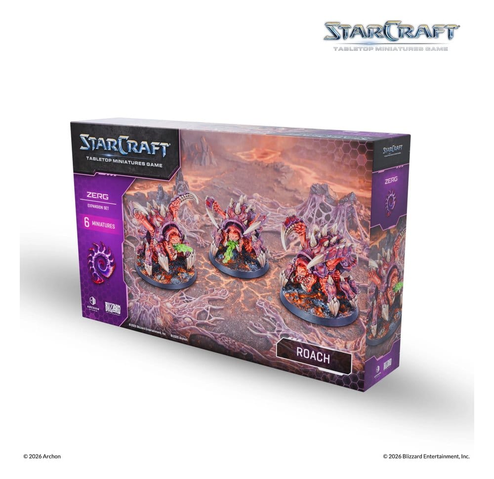 x_arch-scmg0009 StarCraft TMG Expansion Set Zerg: Roach - immagine 1