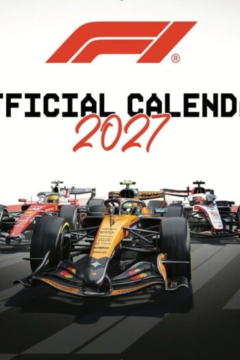 Formula 1 Official Calendar 2027 30 x 30 cm