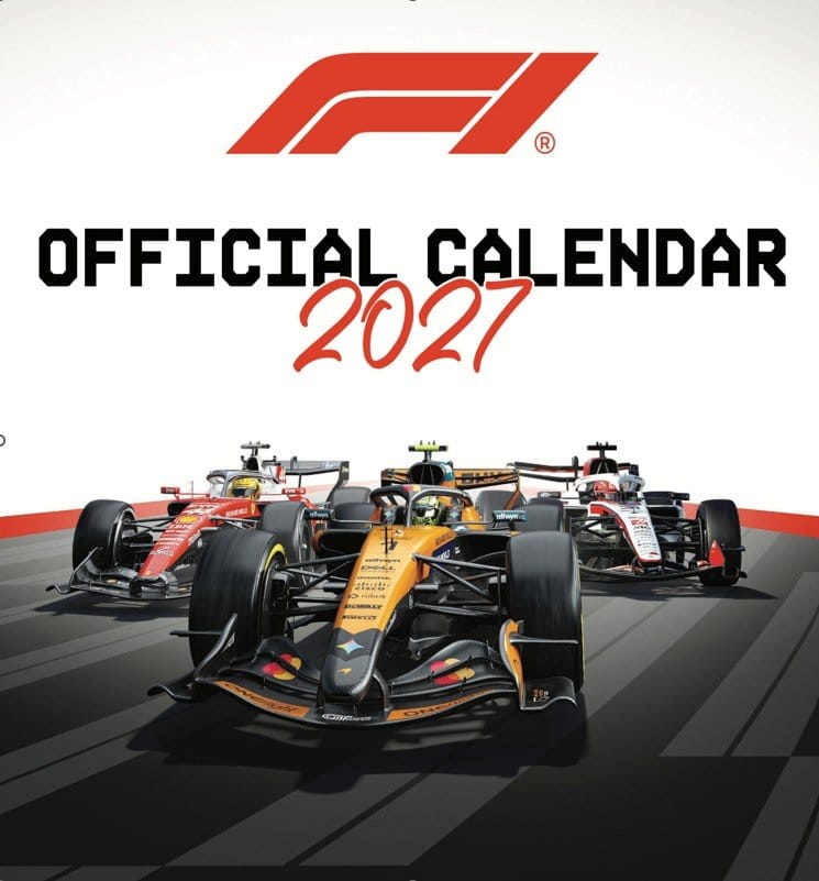 x_aumo-prod01005451 Formula 1 Official Calendar 2027 30 x 30 cm - immagine 1