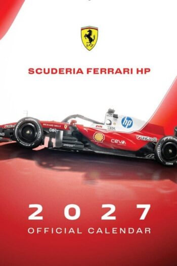 Scuderia Ferrari HP Official Calendar 2027 30 x 30 cm