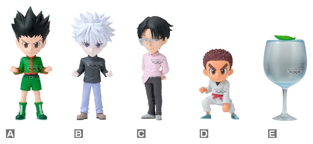 x_ban-pz90149p Hunter x Hunter World Collectable Figure Mini Figures Heavens Arena Assortment (12) - immagine 1