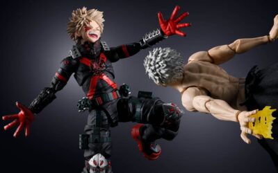 My Hero Academia S.H.Figuarts Action Figure All For One -Final Battle set- 16 cm by Bandai - immagine 6