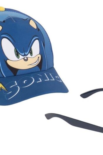 Sonic The Hedgehog Baseball Cap & Sunglasses Set 53 cm