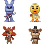 Five Nights at Freddy's POP! Vinyl Figures 4-Pack Black Friday Bundle 9 cm