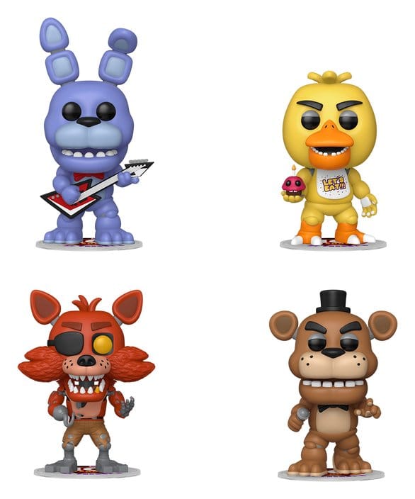 x_fk95660 Five Nights at Freddy's POP! Vinyl Figures 4-Pack Black Friday Bundle 9 cm - immagine 1