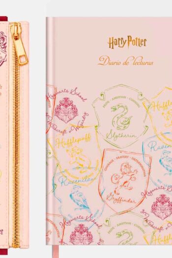 Harry Potter The Readers Club Reading Journal with Built In Pouch Spanish *Spanish Version*