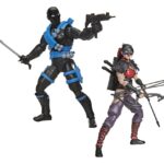G.I. Joe Classified Series Action Figure 2-Pack Snake Eyes & Kim "Jinx" Arashikage 15 cm