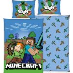 Minecraft Bed Linen Boom 135 x 200 cm