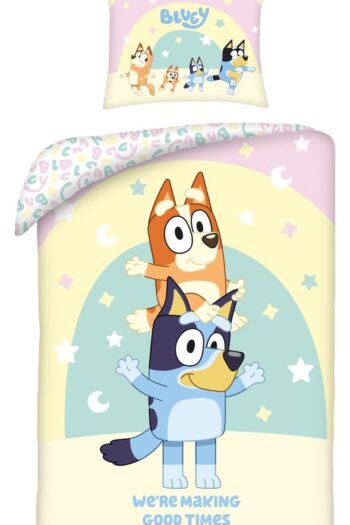 Bluey Duvet Set We're Making Good Times 160 x 200 cm / 70 x 80 cm