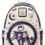 Nightmare before Christmas by Loungefly Mini Backpack Jack Skellington & Sally Night Sky