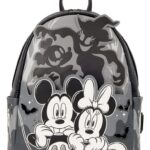 Mickey & Minnie by Loungefly Mini Backpack Ghost Light Up Glow