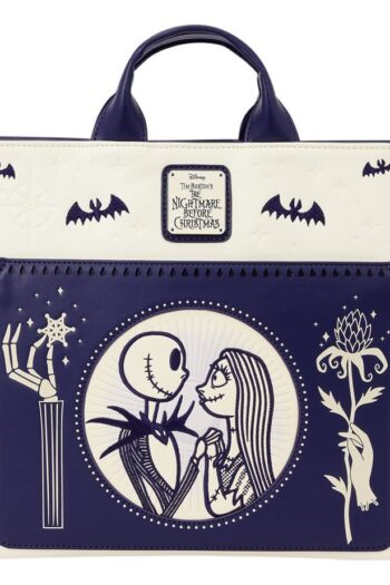 The Nightmare Before Christmas by Loungefly Backpack and Tote Bag Jack Skellington & Sally Night Sky
