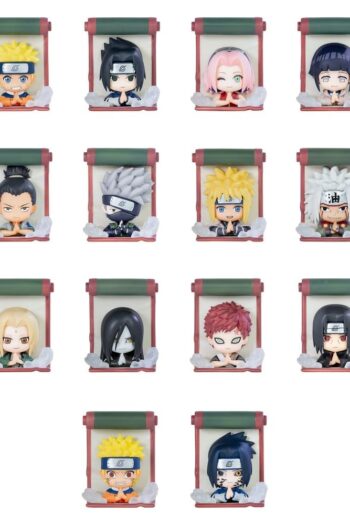 Naruto 3D Magnet Secret Ninja Scroll Series Blind Box Display (12)