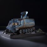 UFO Die-cast Model S.H.A.D.O. Mobile (with Radar) 17 cm