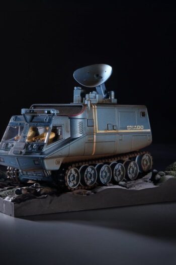 UFO Die-cast Model S.H.A.D.O. Mobile (with Radar) 17 cm