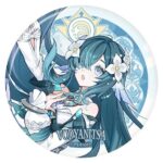 Genshin Impact Snezhnaya Themed Series Pin Badge Vodyanitsa 8 cm