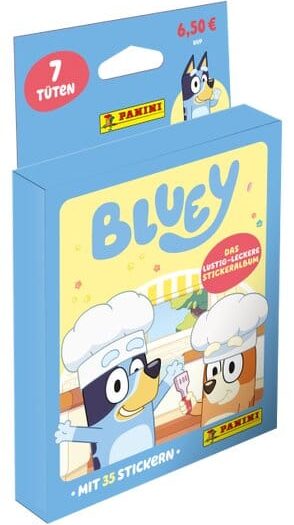 Bluey 2026 Sticker Eco-Blister *German Version*