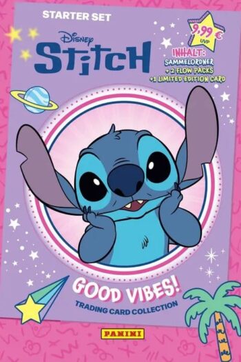Stitch Trading Cards Good Vibes Starter Pack *German Version*