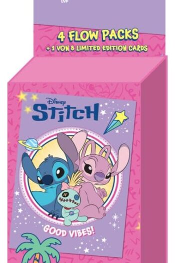 Stitch Trading Cards Good Vibes Eco Blister *German Version*