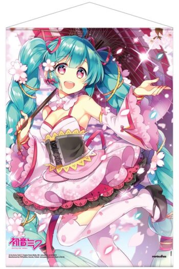 Hatsune Miku Wallscroll Hanami 50 x 70 cm