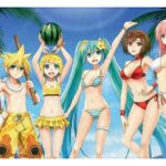 Hatsune Miku XXL Beach Towel Summertime! 150 x 75 cm