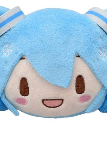 Snow Miku Fuwa Petit Plush Figure Face Mascot