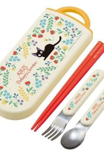 Kiki's Delivery Service Chopsticks Spoon Fork Box Set Botanical Garden