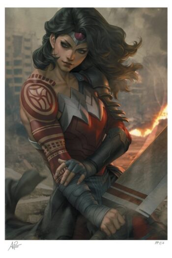 DC Comics Fine Art Print Absolute Wonder Woman 46 x 61 cm - unframed