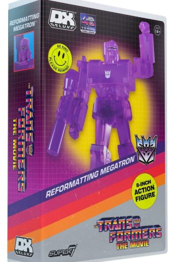 Transformers Deluxe Action Figure Wave 02 Reformatting Megatron (VHS, The Movie)