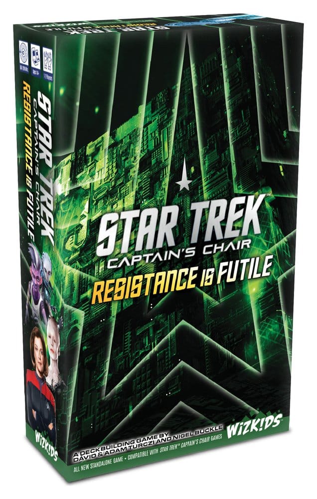 x_wiz87655 Star Trek: Captain's Chair Card Game: Resistance is Futile *English Version* - immagine 1
