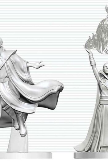 Dungeons & Dragons Nolzur's Marvelous Miniatures Unpainted Miniature Red Wizard Mage & Archmage 14 cm