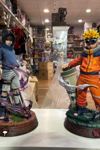 Naruto + Sasuke Bijutsu 1/4 Tsume Statue
