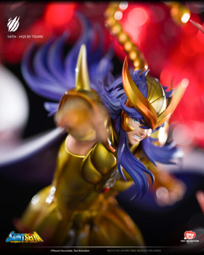Scorpio Milo Saint Seiya scorpione Hqs Statue 1/6 by Tsume - immagine 2