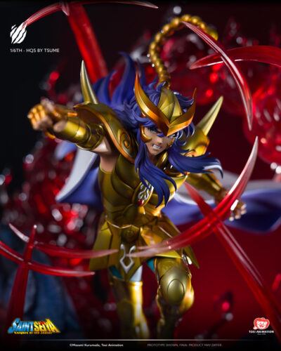 Scorpio Milo Saint Seiya scorpione Hqs Statue 1/6 by Tsume - immagine 3
