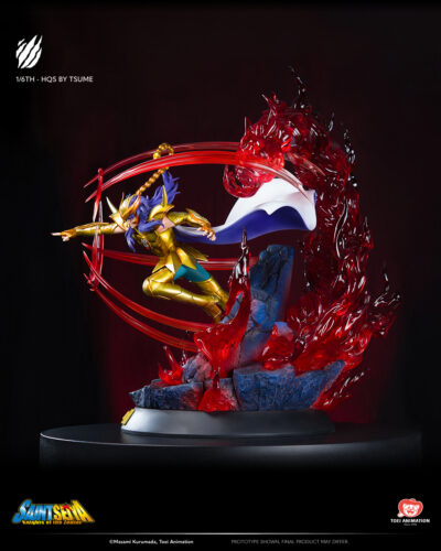 Scorpio Milo Saint Seiya scorpione Hqs Statue 1/6 by Tsume - immagine 4
