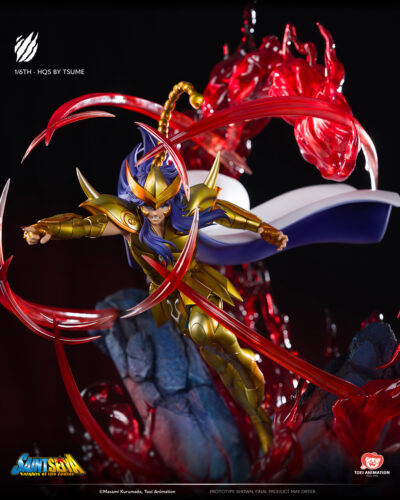 Scorpio Milo Saint Seiya scorpione Hqs Statue 1/6 by Tsume - immagine 9