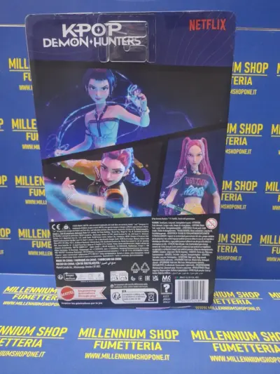 KPop Demon Hunters Animation Vinyl Figure Zoey 27 Cm How It's Done by Mattel - immagine 4